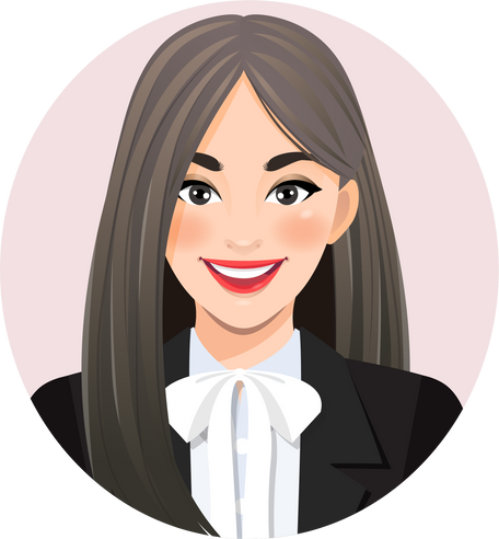 Smiling business woman PNG